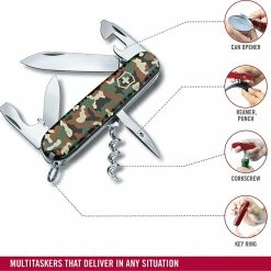 Flash Sale 🌟 Victorinox Spartan Swiss Army Camo 👍 -Glasgow Angling Sales spartan swiss army camo5
