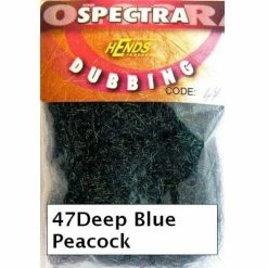 Best Pirce 😀 Hends Spectra Dubbing ⭐ -Glasgow Angling Sales spectra dubbing peacock dark blue 47