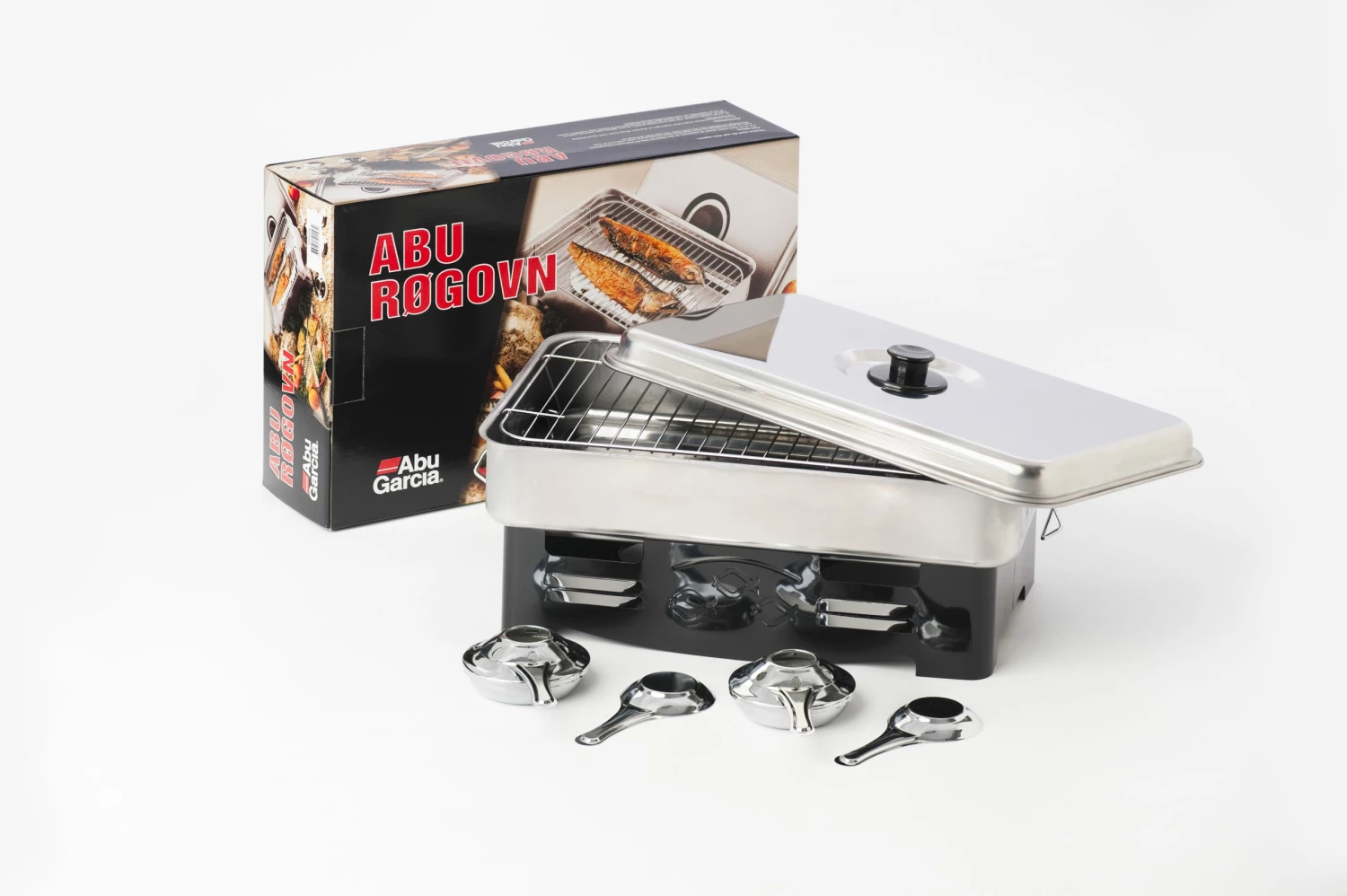 Best Sale 😉 Abu Garcia Stainless Steel Smoker With Two Burners 👍 1 Best Sale 😉 Abu Garcia Stainless Steel Smoker With Two Burners 👍