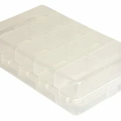 New ⌛ Stillwater 20 Compartment Bits Box Clear 👏