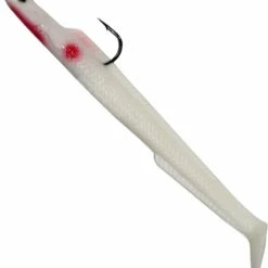 Outlet โญ Sidewinder Super Slim Sandeel ๐ 6 Outlet โญ Sidewinder Super Slim Sandeel ๐ -Glasgow Angling Sales super sim sandeel white red spot