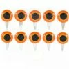Cheapest ⌛ Funky Tab Eyes Hot Orange/Yellow 10pc 👏