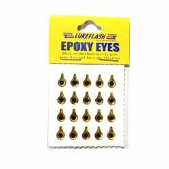 Top 10 ⭐ Lureflash Tear Drop Epoxy Eyes 5mm 😀 -Glasgow Angling Sales tear drop epoxy eyes 5mm yellow