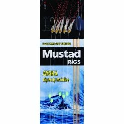Hot Sale 🛒 Mustad 5 Hook Teaser Rig Sz 4 ❤️