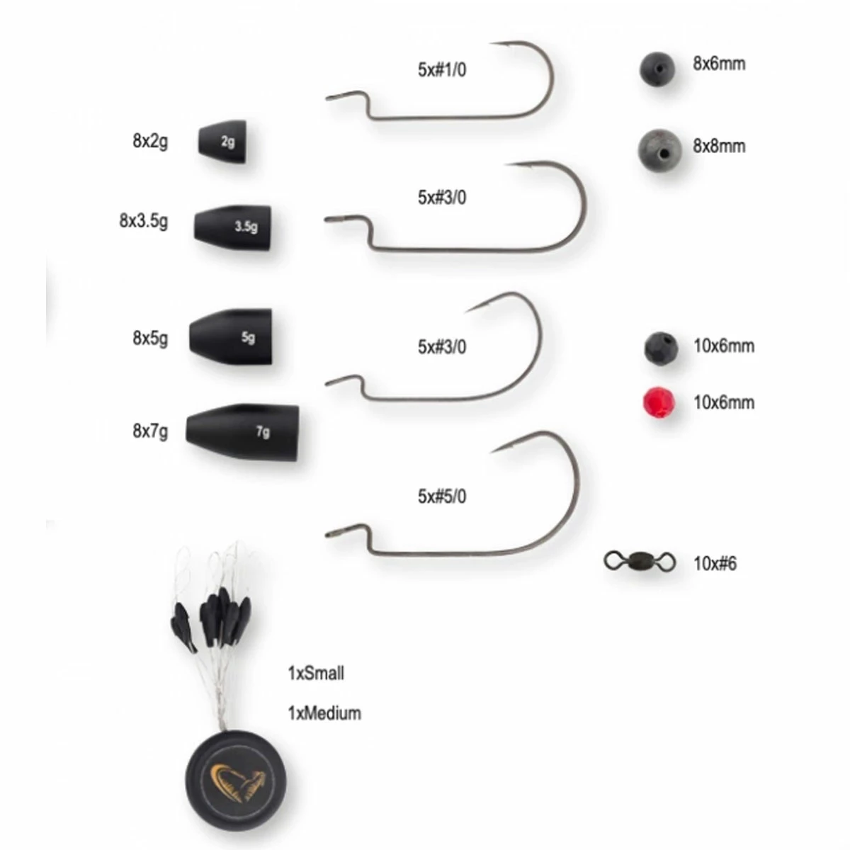 Coupon π― Savage Gear Texas & Carolina 100pc Rigging Kit π 2 Coupon π― Savage Gear Texas & Carolina 100pc Rigging Kit π - Image 2