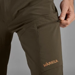 Buy 💯 Harkila Willow Green Trail Trousers 🧨 -Glasgow Angling Sales trail trousers willow green3