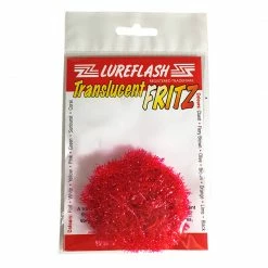 Cheapest 🧨 Lureflash Translucent Fritz 🥰 -Glasgow Angling Sales translucent frtiz chenille red