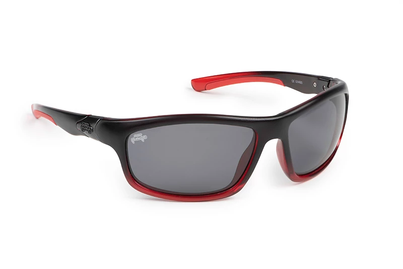 Budget 🛒 Fox Rage Transparent Red/Black 👓 Sunglasses Grey Lens 🛒 1 Budget 🛒 Fox Rage Transparent Red/Black 👓 Sunglasses Grey Lens 🛒