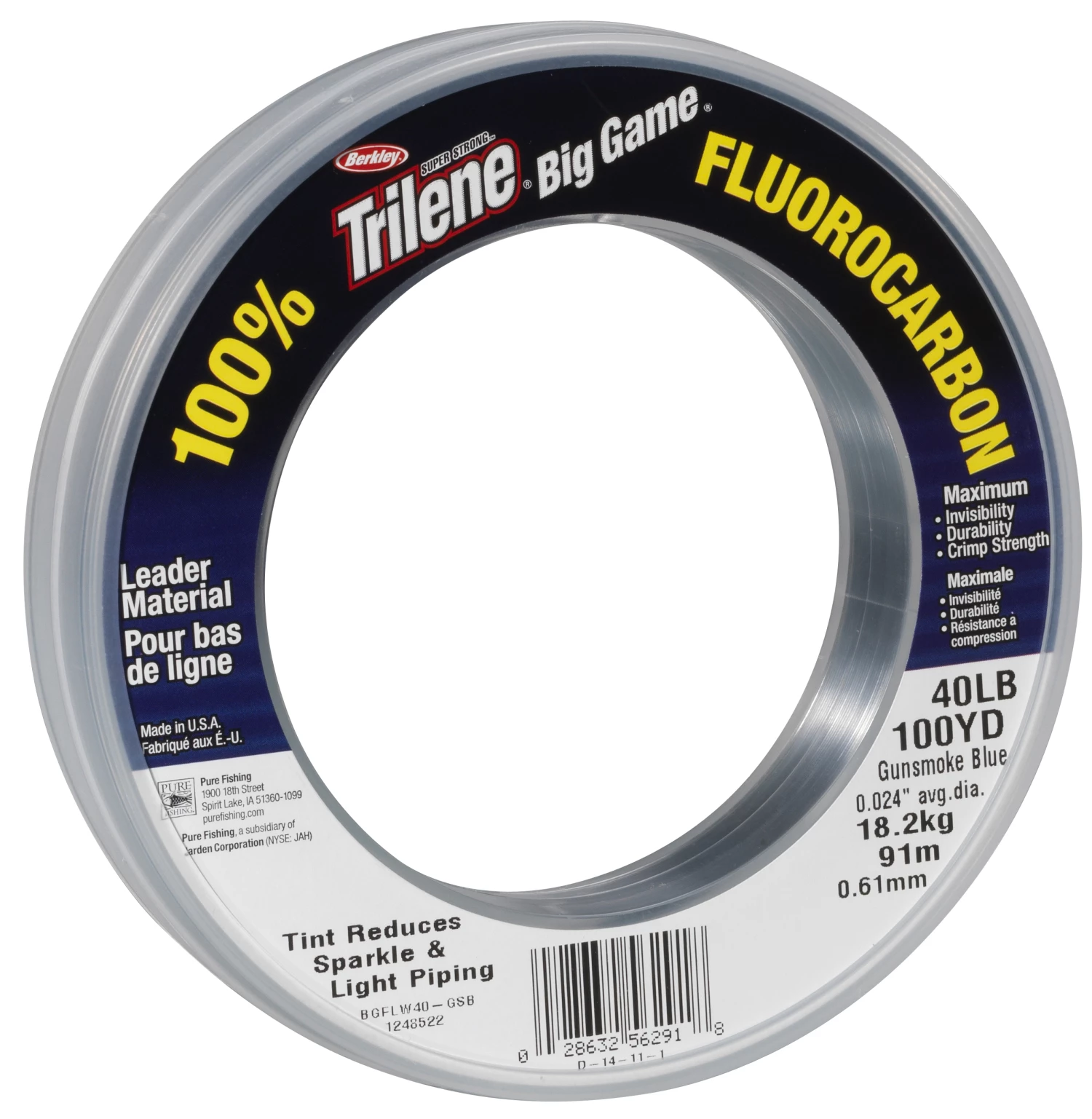 Brand new 🥰 Berkley Trilene Big Game Fluorocarbon 🎁 1 Brand new 🥰 Berkley Trilene Big Game Fluorocarbon 🎁