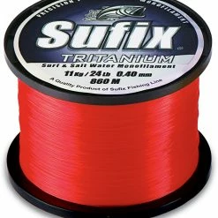 Discount ⌛ Sufix Tritanium 1/4lb Bonus Surf & Salt Monofilament ✨