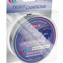 Best Sale 🔥 Mikado Trout Control Mono Grey 500m 🥰