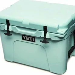 Coupon ⌛ Yeti Tundra 35 Hard Cooler 🤩 -Glasgow Angling Sales tundra 35 cooler side