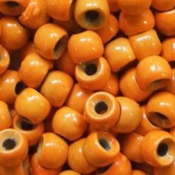 Hot Sale ❤️ Turrall Tungsten Beads 10pc ⭐ -Glasgow Angling Sales tungsten beads fluoro orange 1