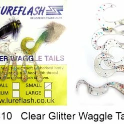 Top 10 ✨ Lureflash Twister Waggle Tails ✔️ 17 Top 10 ✨ Lureflash Twister Waggle Tails ✔️ -Glasgow Angling Sales twister waggle tails clear glitter