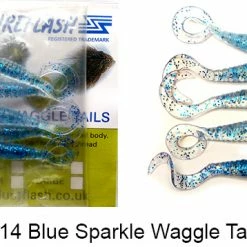 Top 10 ✨ Lureflash Twister Waggle Tails ✔️ 20 Top 10 ✨ Lureflash Twister Waggle Tails ✔️ -Glasgow Angling Sales twister waggle tails glitter blue