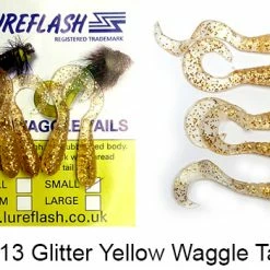 Top 10 ✨ Lureflash Twister Waggle Tails ✔️ 16 Top 10 ✨ Lureflash Twister Waggle Tails ✔️ -Glasgow Angling Sales twister waggle tails glitter yellow