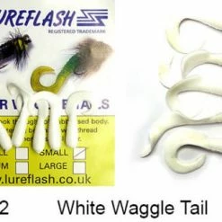 Top 10 ✨ Lureflash Twister Waggle Tails ✔️ 25 Top 10 ✨ Lureflash Twister Waggle Tails ✔️ -Glasgow Angling Sales twister waggle tails white