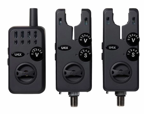 Discount 🧨 DAM U4x Bite-Alarm Set 2+1 Green/Red ❤️ 1 Discount 🧨 DAM U4x Bite-Alarm Set 2+1 Green/Red ❤️