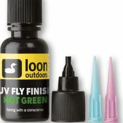 Flash Sale 🥰 Loon Outdoors UV Fly Finish 🎁 -Glasgow Angling Sales uv20fly20finish20hot20green