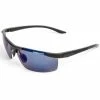 Brand new 🎁 Fladen UV400 'SPORT' Polarized 👓 Sunglasses Black Frame with Sport Blue Mirror Lens 🛒