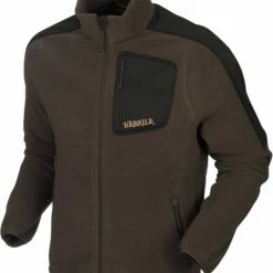 Cheapest 👏 Harkila Venjan Fleece Jacket 🔔 6 Cheapest 👏 Harkila Venjan Fleece Jacket 🔔 -Glasgow Angling Sales venjan fleece jacket shadow brown willow green front