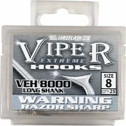 Outlet ❤️ Lureflash Viper Extreme Long Shank Hooks 🛒