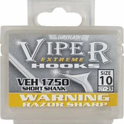 Hot Sale 🤩 Lureflash Viper Extreme Short Shank Hooks 😍