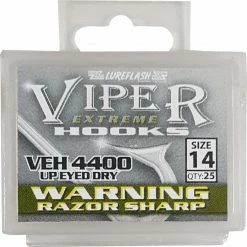 Promo 🥰 Lureflash Viper Extreme Up Eye Hooks 25pc 😉