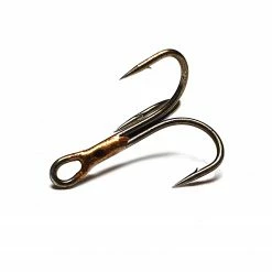 Outlet 🧨 Lureflash Viper Bronze Treble Hook - 20pc ❤️