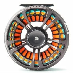 Outlet 🔥 Guideline Vosso Fly Reel 👏 -Glasgow Angling Sales vosso fly reel loaded flat view