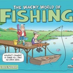 Flash Sale ❤️ Wacky World of Fishing A4 Calendar 2022 🔔