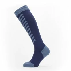 Best reviews of 💯 Sealskinz Waterproof Cold Weather Knee Length Sock 🥰 -Glasgow Angling Sales waterproof cold weather knee length sock navy blue red