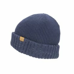 Deals 🎁 Sealskinz Waterproof Cold Weather Roll Cuff Beanie 😉 -Glasgow Angling Sales waterproof cold weather roll cuff beanie navy blue