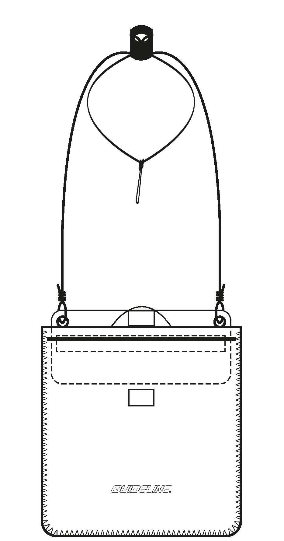 Wholesale ❤️ Guideline Waterproof Neck Pouch 🌟 2 Wholesale ❤️ Guideline Waterproof Neck Pouch 🌟 - Image 2