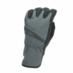 Outlet 💯 Sealskinz Waterproof All Weather Cycle Glove 🔥 -Glasgow Angling Sales waterproof all weather cycle glove grey black 3