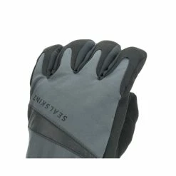 Outlet 💯 Sealskinz Waterproof All Weather Cycle Glove 🔥 -Glasgow Angling Sales waterproof all weather cycle glove grey black 4