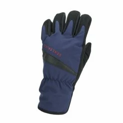 Outlet 💯 Sealskinz Waterproof All Weather Cycle Glove 🔥 -Glasgow Angling Sales waterproof all weather cycle glove navy blue black 6