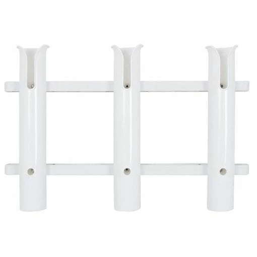 Wholesale ๐ Fladen White Plastic Triple Rod Holder โญ 1 Wholesale ๐ Fladen White Plastic Triple Rod Holder โญ