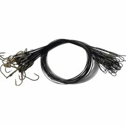 Best Pirce 🤩 Sema Wire Leader With Sz 6 Worm Hook x 20pk 🥰