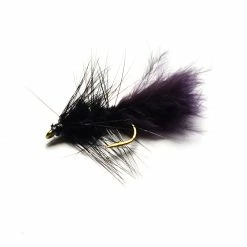 Best Pirce ⭐ Stillwater Woly Bugger Black Weighted Nymph - 1 Dozen 😉
