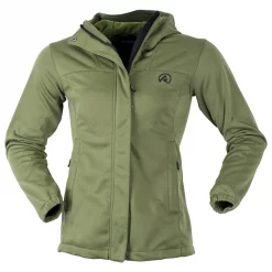 New 😉 Ridgeline Womens Ascent Softshell Jacket Field Olive ✔️
