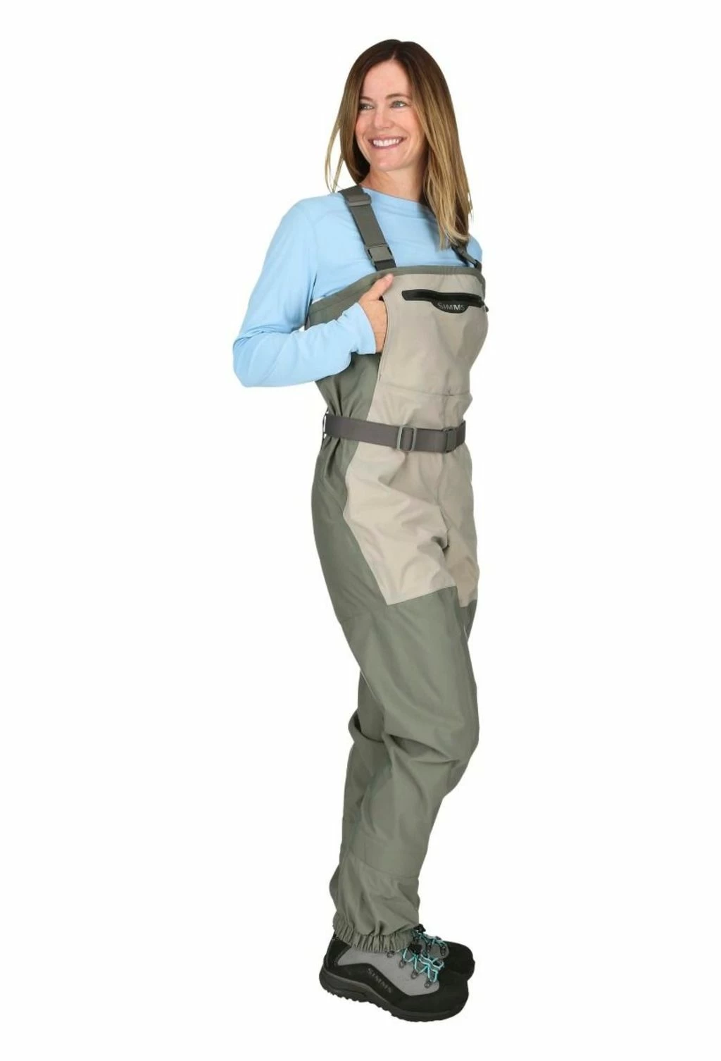 Brand new ๐งจ Simms Womens Freestone Stockingfoot Chestwaders Striker Grey ๐ 2 Brand new ๐งจ Simms Womens Freestone Stockingfoot Chestwaders Striker Grey ๐ - Image 2