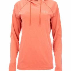 Coupon 🤩 Simms Womens SolarFlex Hoody 🔔 11 Coupon 🤩 Simms Womens SolarFlex Hoody 🔔 -Glasgow Angling Sales womens solarflex hoody smoked salmon heather