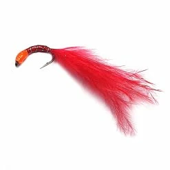 New 🌟 Stillwater Woolie Worms Red/Orange Size 14 - 1 Dozen 🧨